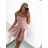 Women's elegant party long sleeve dress (S/M ONE SIZE) ITALIAN FASHION IM322282