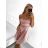 Women's elegant party long sleeve dress (S/M ONE SIZE) ITALIAN FASHION IM322282