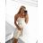 Women's elegant party long sleeve dress (S/M ONE SIZE) ITALIAN FASHION IM322282