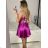 Women's elegant party long sleeve dress (S/M ONE SIZE) ITALIAN FASHION IM322282