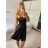 Women's elegant party long sleeve dress (S/M ONE SIZE) ITALIAN FASHION IM322282