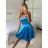Women's elegant party long sleeve dress (S/M ONE SIZE) ITALIAN FASHION IM322282
