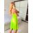 Women's elegant party long sleeve dress (S/M ONE SIZE) ITALIAN FASHION IM322282