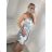 Women's elegant party long sleeve dress (S/M ONE SIZE) ITALIAN FASHION IM322282