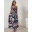 Women's short sleeve summer casual dress (S/M/L ONE SIZE) ITALIAN FASHION IMWGB25022