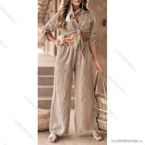 Women's Long Chiffon Short Sleeve Dress (S/M ONE SIZE) ITALIAN FASHION IMWGS231048