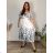 Women's long summer oversize pants (S/M/L ONE SIZE) ITALIAN FASHION IM425271 52/54 white