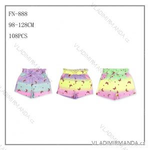 Children's girls' shorts (98-128) SEZON SEZ25FN-888/A