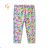 Leggings 3/4 short for children and teenagers for girls (116-146) KUGO SL3567