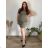 Short sleeve dress classic with pockets (uni s-l) ITALIAN FASHION IM120003 XL-2XL black