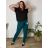 Set of long sweatpants and long sleeve sweatshirt for women (UNI S / L) TURKISH FASHION IMK20148