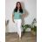 Set of long sweatpants and long sleeve sweatshirt for women (UNI S / L) TURKISH FASHION IMK20148 2XL/3XL blue