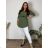 Classic short sleeve dress women (uni s-l) ITALIAN MODA IMC20206
