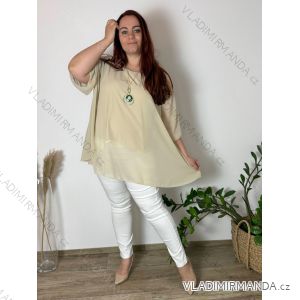 Women's Oversized Knitted Long Sleeve Sweater (S/M ONE SIZE) ITALIAN FASHION IMSN2416125