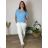 Tunic with pendant short sleeve women's oversized (54/56/58 ONE SIZE) ITALIAN FASHION IM425031