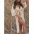Buttoned Dress with Buttoned Ladies (uni s-m) ITALIAN FASHION IM2203948