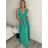 Elegant formal dress with straps for women (S / M ONE SIZE) ITALIAN FASHION IM321576 M / L red