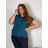 Tunic with pendant short sleeve women's plus size (3XL/4XL ONE SIZE) ITALIAN FASHION IMC23020