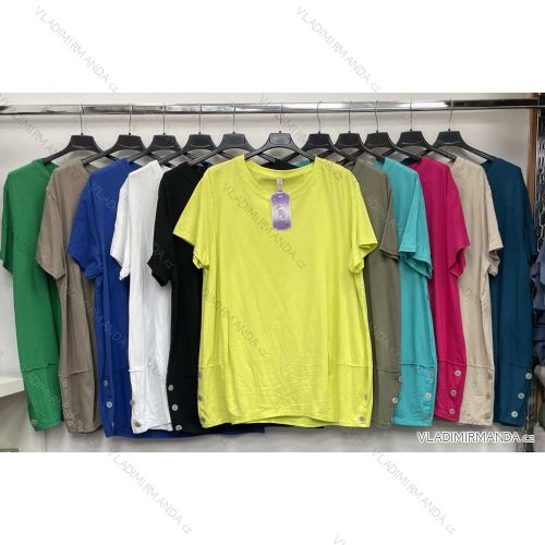 Women's Long Sleeve Knitted Sweater (S/M ONE SIZE) ITALIAN FASHION IMWDT23005