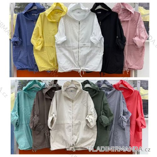 Women's long sleeve cotton tunic (S/M/L ONE SIZE) ITALIAN FASHION IMWCP25041