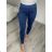Women's Long Push Up Jeggings (S-XL) ITALIAN FASHION IMM22FD533 dark blue L