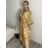 Women's Long Sleeve Summer Shirt Dress (S/M/L ONE SIZE) INDIAN FASHION IMWY23123