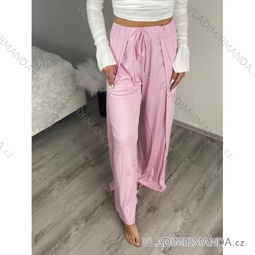 Women's 3/4 long sleeve shirt dress (XS/S/M ONE SIZE) ITALIAN FASHION IMD25030 S/M/L růžová světlá