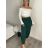 Women's Long Summer Pants with Belt (S/M ONE SIZE) ITALIAN FASHION IMD24080