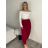 Women's Long Summer Pants with Belt (S/M ONE SIZE) ITALIAN FASHION IMD24080