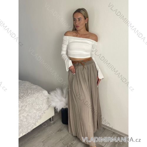 Sukně dlouhá dámská (UNI S/L) ITALSKÁ MÓDA IM722063