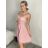 Women's elegant party long sleeve dress (S/M ONE SIZE) ITALIAN FASHION IM322282 S/M kerosene