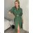 Women's 3/4 long sleeve shirt dress (XS/S/M ONE SIZE) ITALIAN FASHION IMD25030