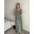 Women's Oversized Knitted Long Sleeve Sweater (S/M ONE SIZE) ITALIAN FASHION IMSN2416125