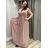 Women's Long Strapless Sequin Party Dress (S/M ONE SIZE) ITALIAN FASHION IMPSH233348 44/46 dark emerald