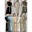 Women's short sleeve summer casual dress (S/M/L ONE SIZE) ITALIAN FASHION IMWGB25022