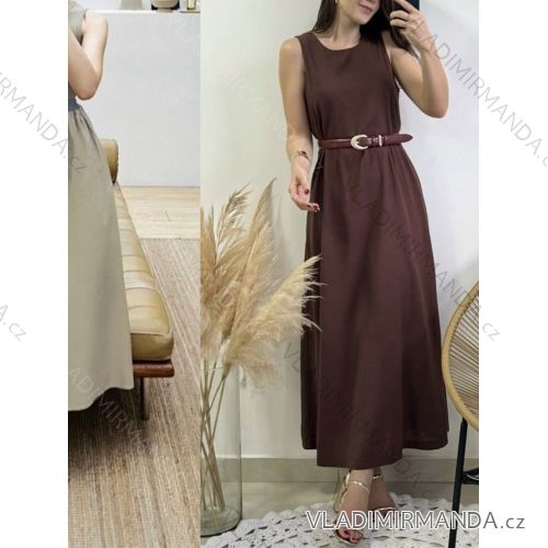Women's short sleeve summer casual dress (S/M/L ONE SIZE) ITALIAN FASHION IMWGB25022