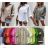 Women's Long Chiffon Short Sleeve Dress (S/M ONE SIZE) ITALIAN FASHION IMWGS231048