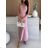 Women's short sleeve summer casual dress (S/M/L ONE SIZE) ITALIAN FASHION IMWGB25022
