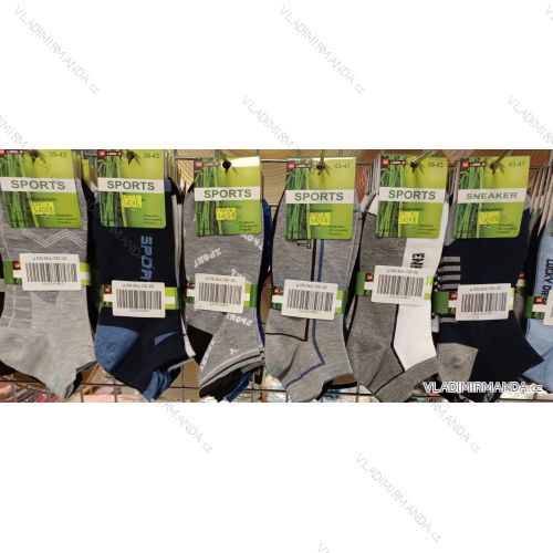 Men's ankle socks (39-43, 43-47) LOOKEN LOK25ZSJ310B