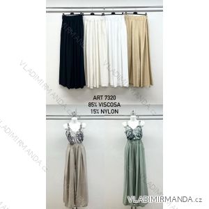 Women's long summer trousers, oversized (42/44/46 ONE SIZE) IMPSM257320