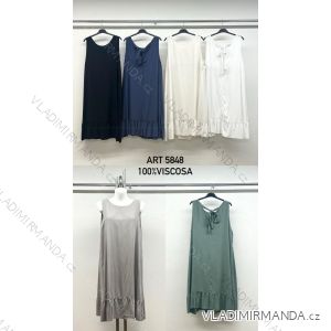 Women's Elegant Belt Long Sleeve Dress (S/M ONE SIZE) ITALIAN FASHION IMM23UN6139