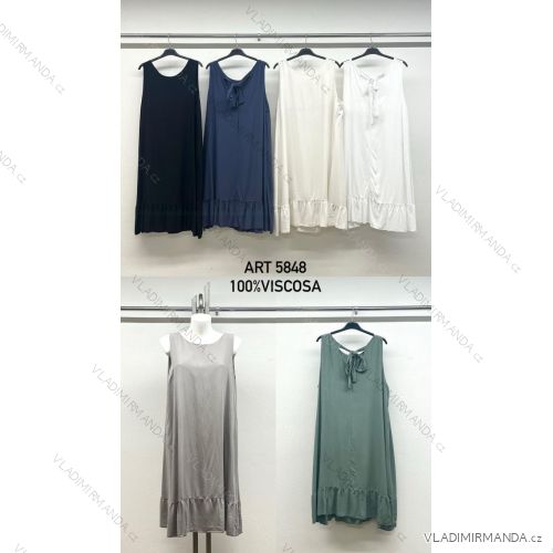 Women's Elegant Belt Long Sleeve Dress (S/M ONE SIZE) ITALIAN FASHION IMM23UN6139