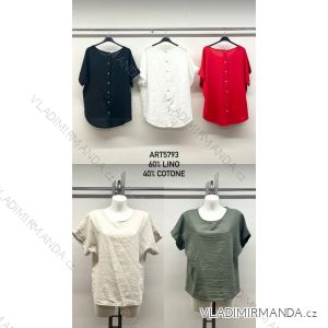 Women's short sleeve T-shirt, oversized (42/44/46 ONE SIZE) IMPSM255793