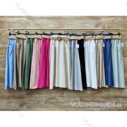 Šaty elegantní košilové dlouhý rukáv dámské (S/M ONE SIZE) ITALSKÁ MÓDA IMWY21734