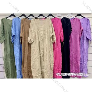 Long summer Spanish dress, long sleeve, women's, oversized (42/44/46 ONE SIZE) ITALIAN FASHION IMWCP25166