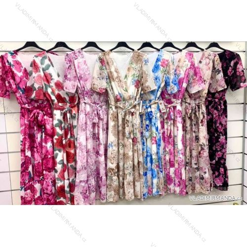 Women's long sleeve cotton tunic (S/M/L ONE SIZE) ITALIAN FASHION IMWCP25041