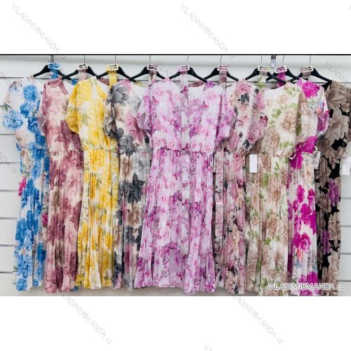 Women's long sleeve cotton tunic (S/M/L ONE SIZE) ITALIAN FASHION IMWCP25041