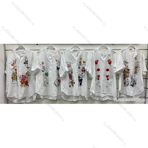 Women's long sleeve tunic (S/M/L ONE SIZE) ITALIAN FASHION IMWCP25NEAPOL