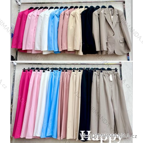 Women's Elegant Blazer and Pants Set (S-XL) ITALIAN FASHION IMWAA24059