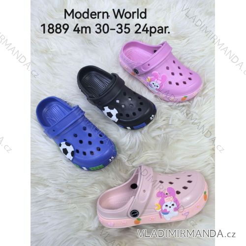 Slippers for children and frogs (27-34) SETINO 870-247